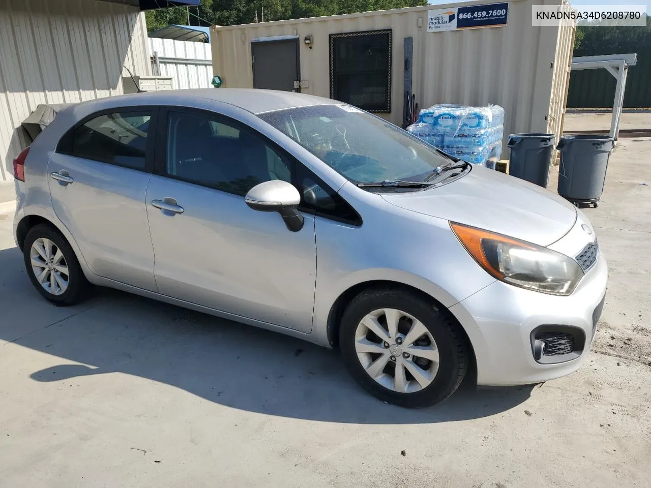 KNADN5A34D6208780 2013 Kia Rio Ex