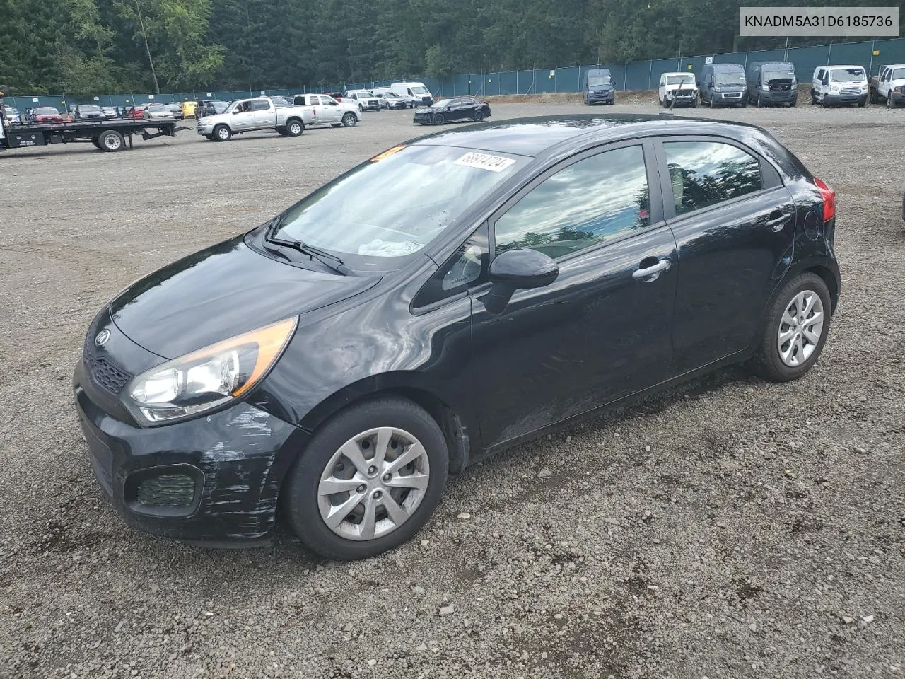 KNADM5A31D6185736 2013 Kia Rio Lx