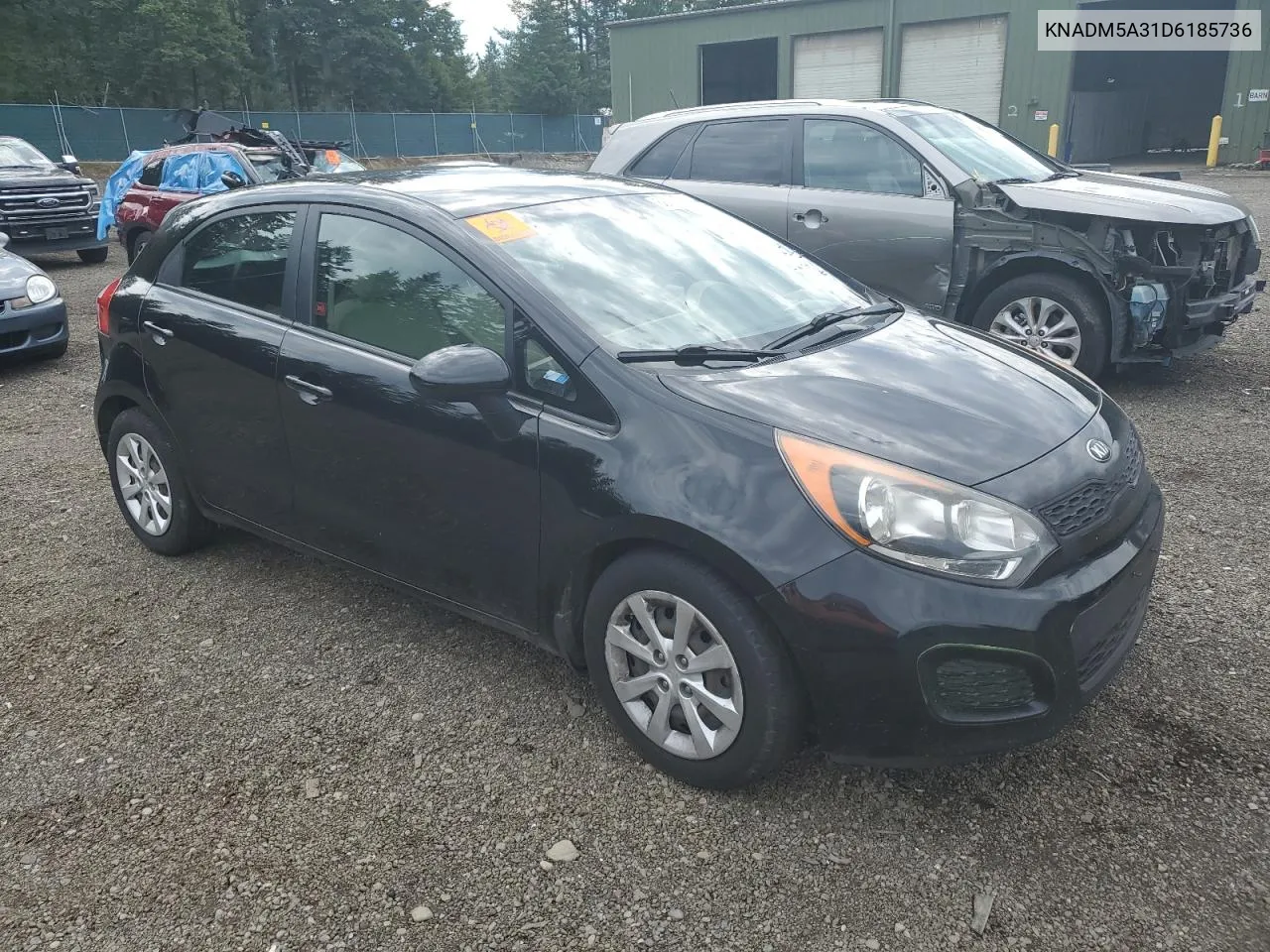 KNADM5A31D6185736 2013 Kia Rio Lx