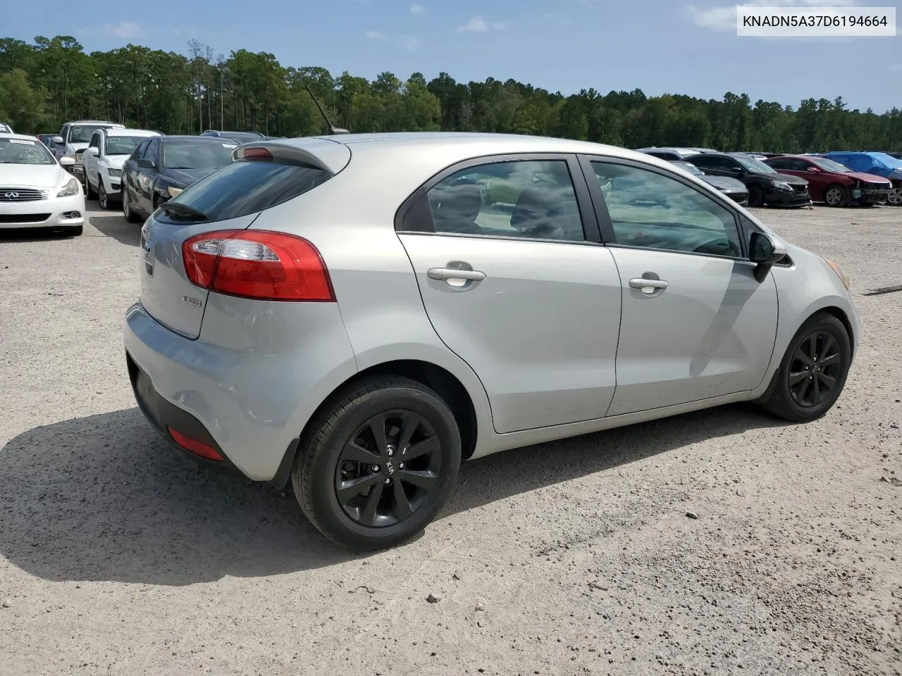 KNADN5A37D6194664 2013 Kia Rio Ex