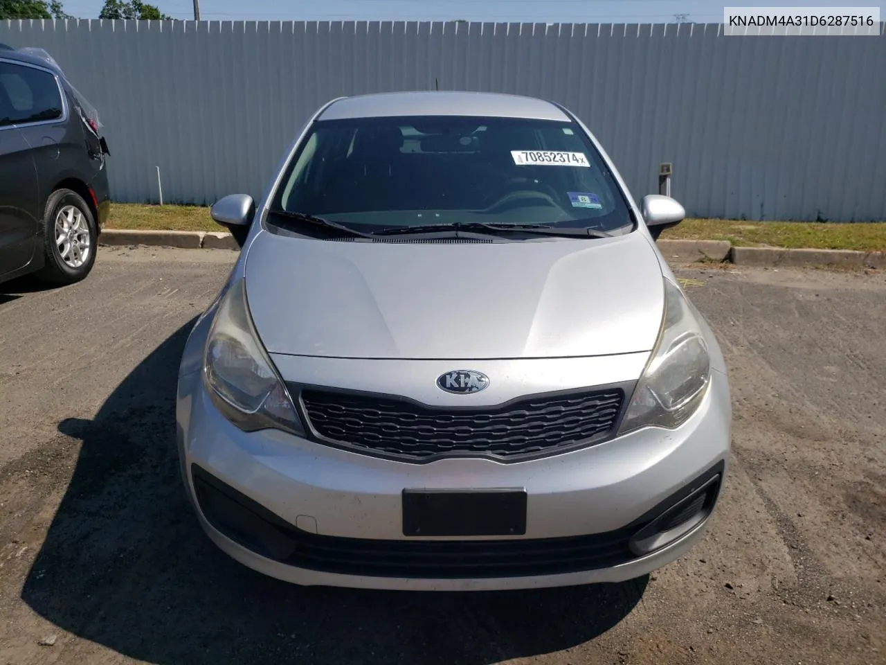 KNADM4A31D6287516 2013 Kia Rio Lx