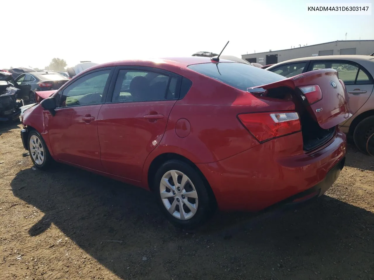 KNADM4A31D6303147 2013 Kia Rio Lx