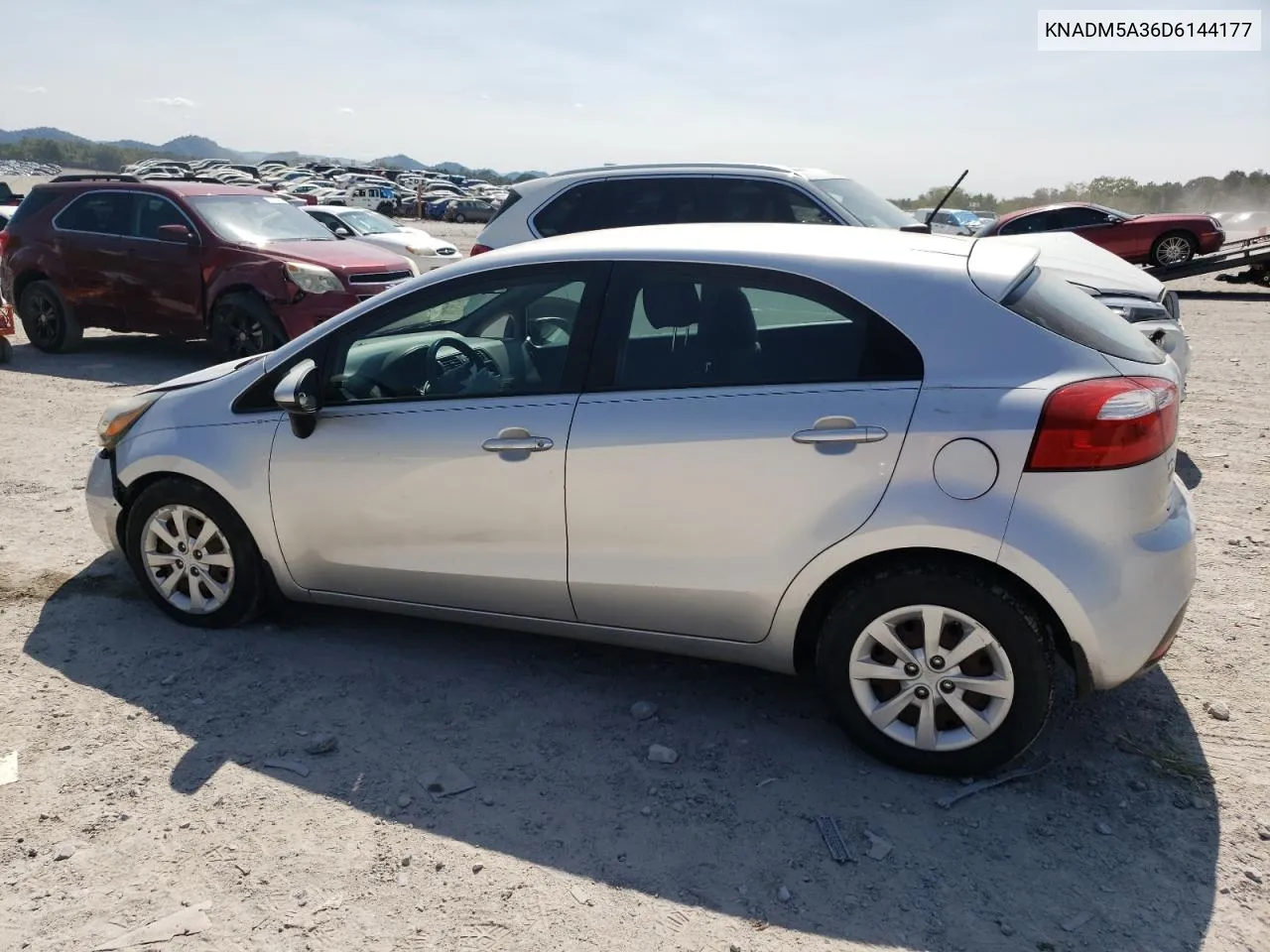 KNADM5A36D6144177 2013 Kia Rio Lx