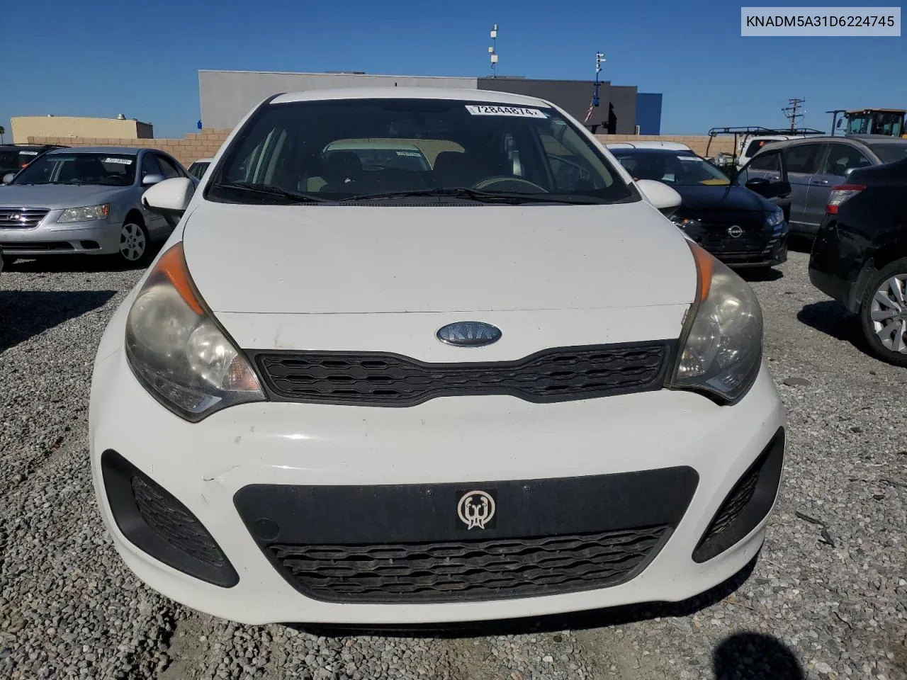 KNADM5A31D6224745 2013 Kia Rio Lx