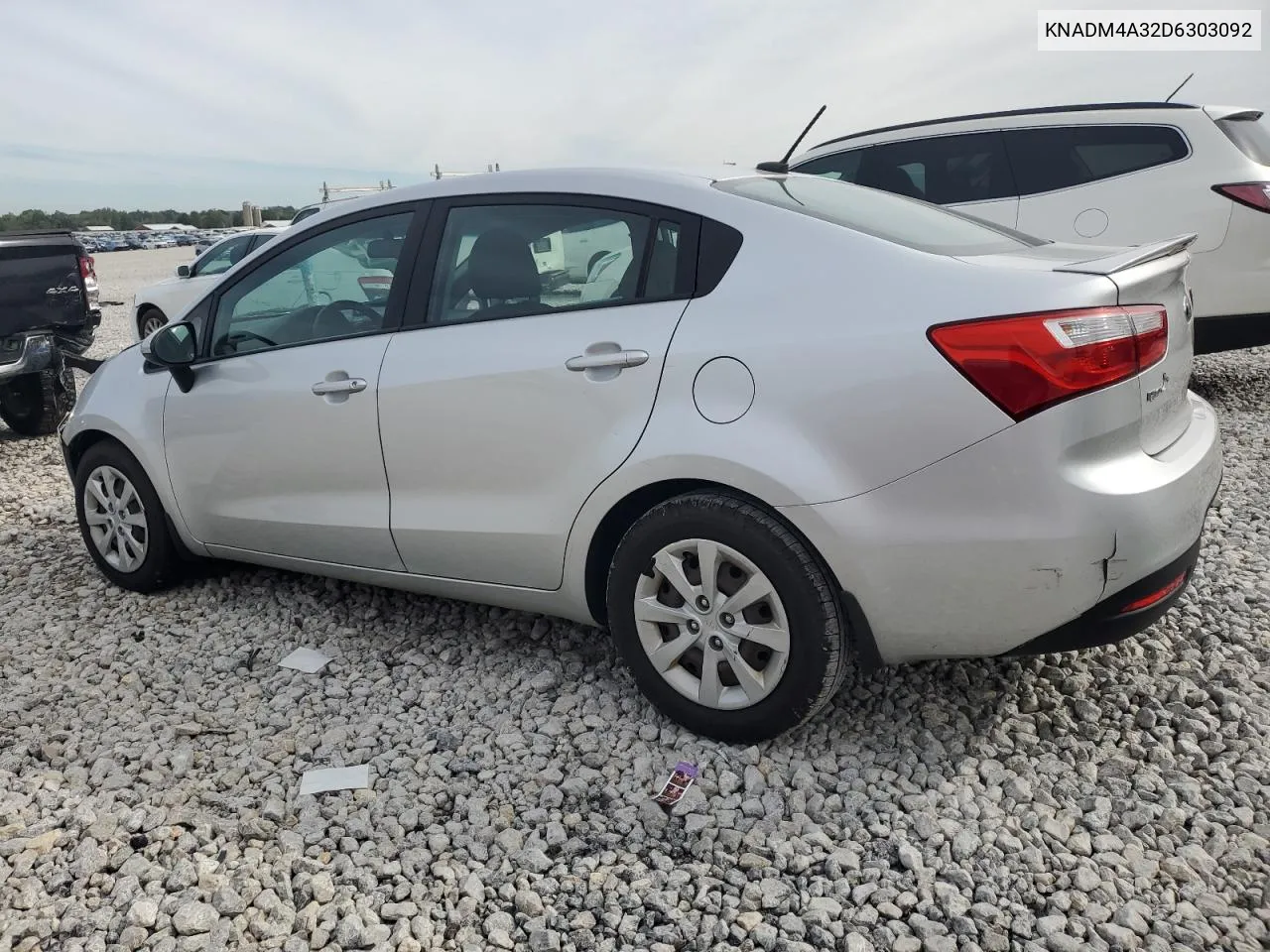 KNADM4A32D6303092 2013 Kia Rio Lx