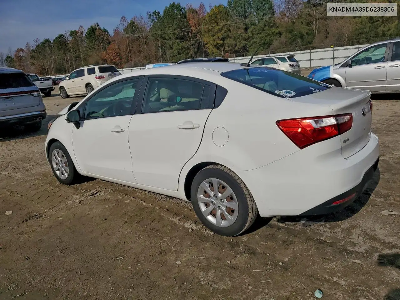 KNADM4A39D6238306 2013 Kia Rio Lx