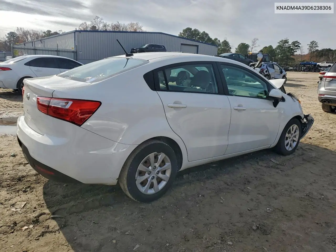 KNADM4A39D6238306 2013 Kia Rio Lx