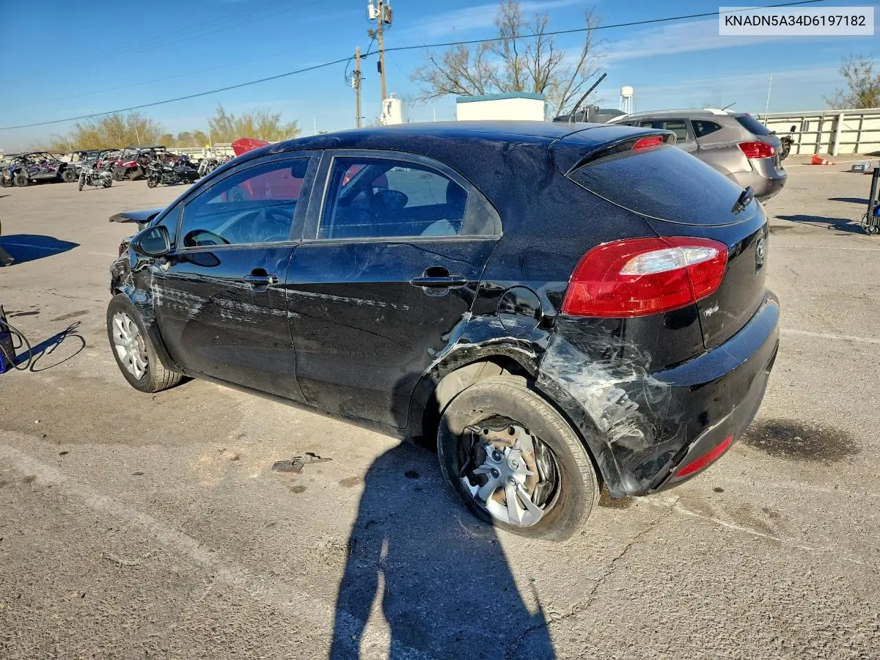 KNADN5A34D6197182 2013 Kia Rio Ex