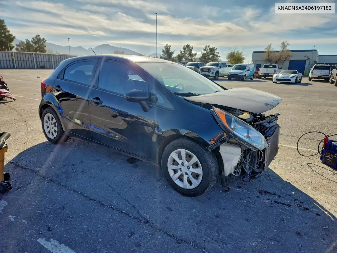 KNADN5A34D6197182 2013 Kia Rio Ex