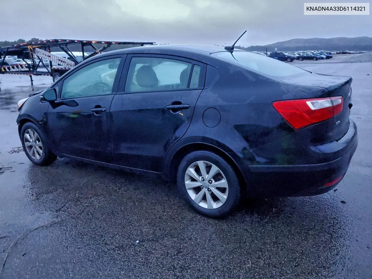 KNADN4A33D6114321 2013 Kia Rio Ex