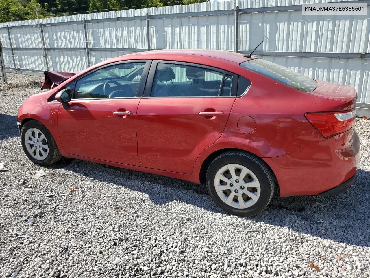 KNADM4A37E6356601 2014 Kia Rio Lx