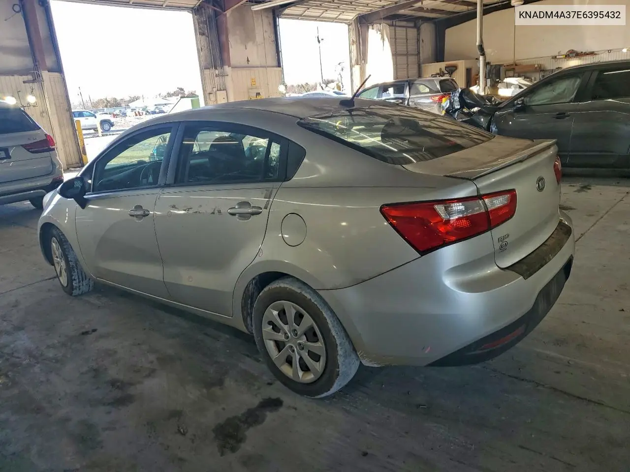 KNADM4A37E6395432 2014 Kia Rio Lx
