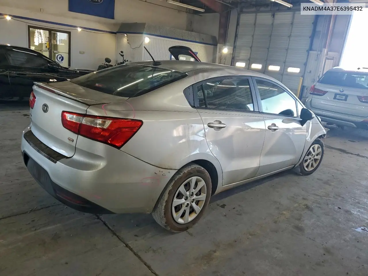 KNADM4A37E6395432 2014 Kia Rio Lx