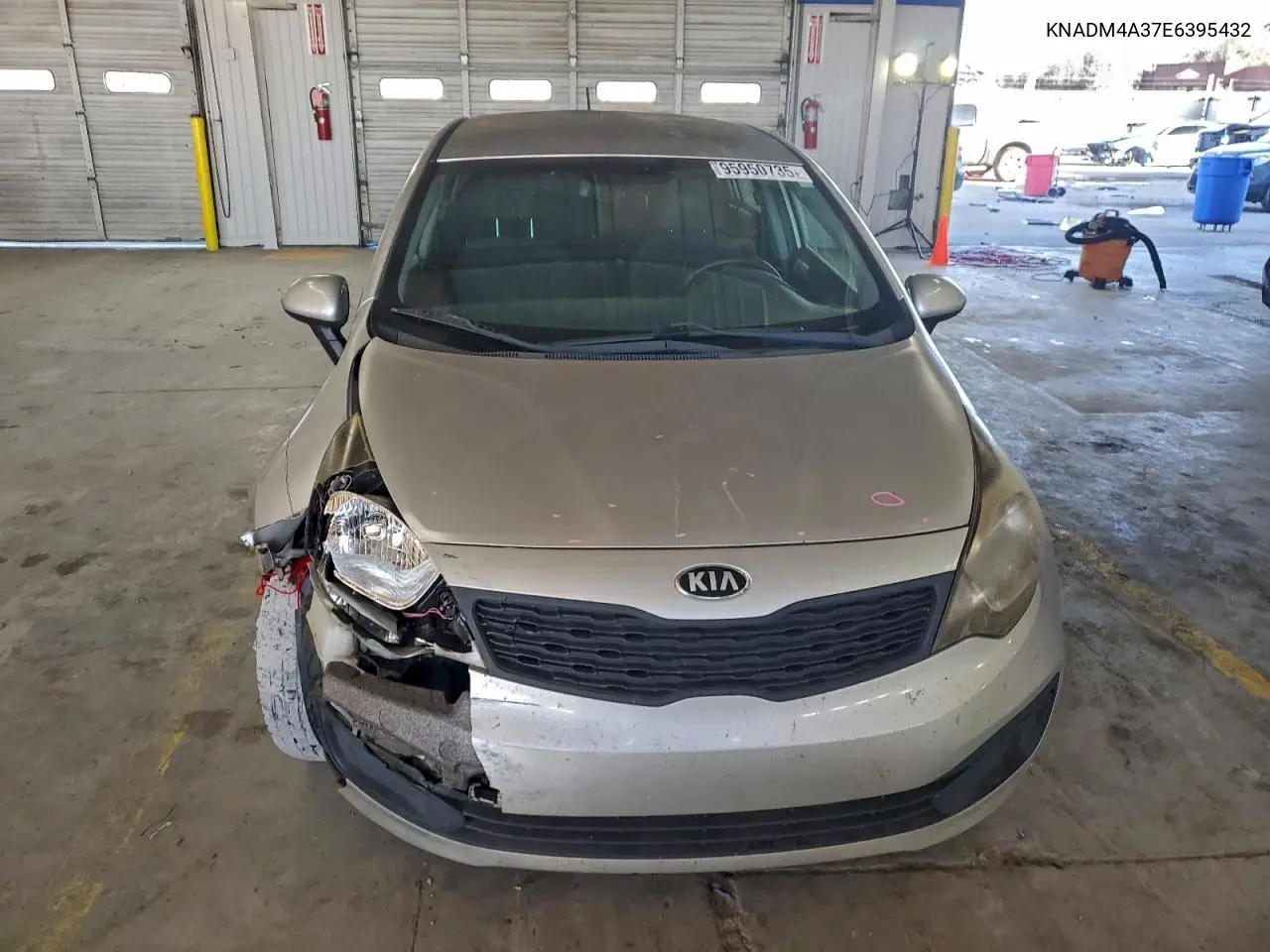 KNADM4A37E6395432 2014 Kia Rio Lx