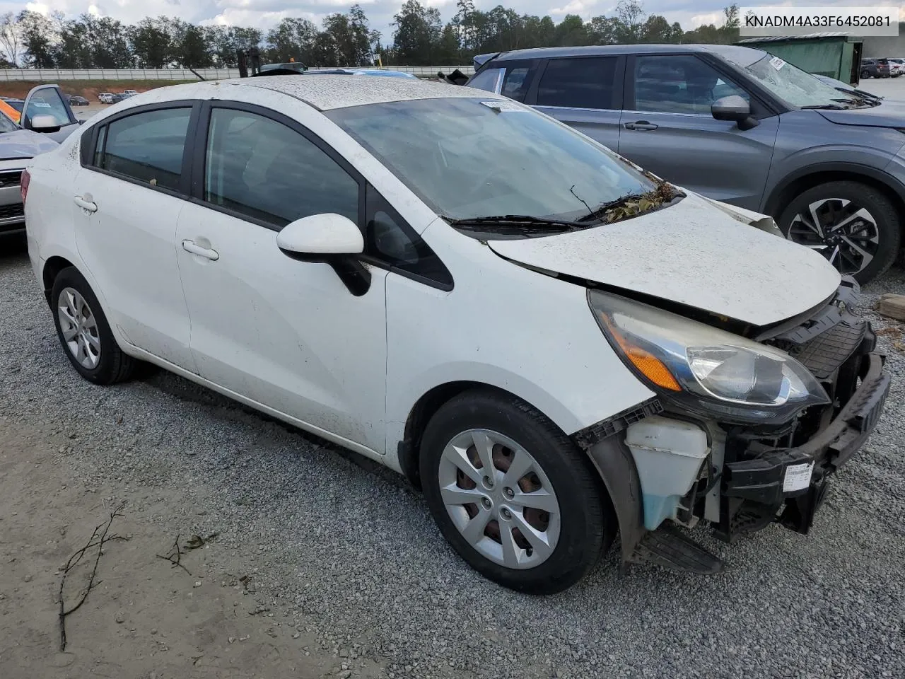 KNADM4A33F6452081 2015 Kia Rio Lx