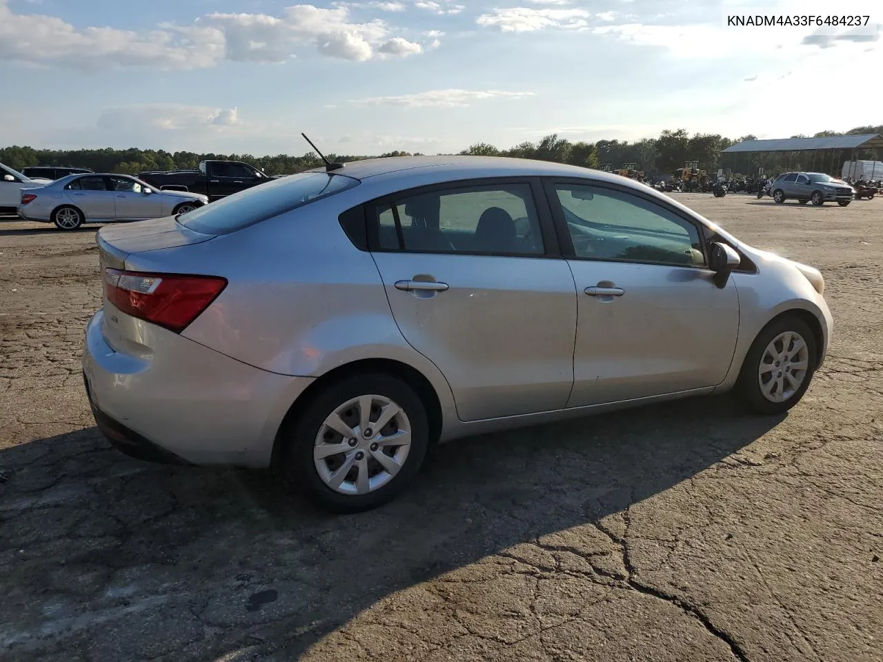 KNADM4A33F6484237 2015 Kia Rio Lx