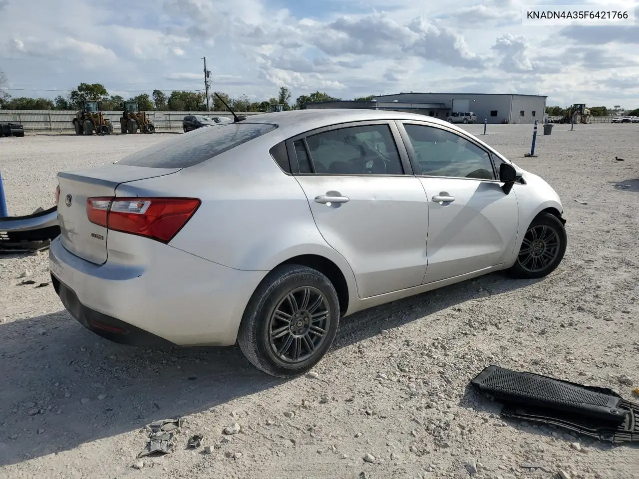 KNADN4A35F6421766 2015 Kia Rio Ex
