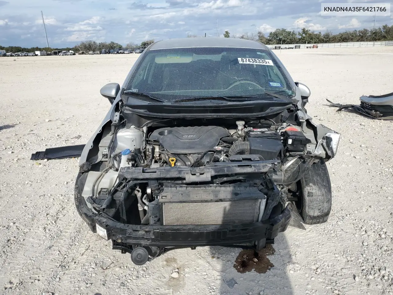 KNADN4A35F6421766 2015 Kia Rio Ex