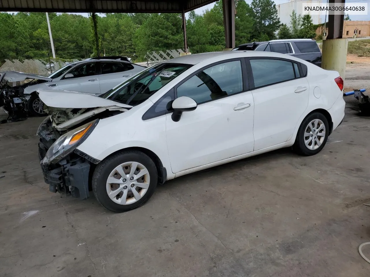 KNADM4A30G6640638 2016 Kia Rio Lx