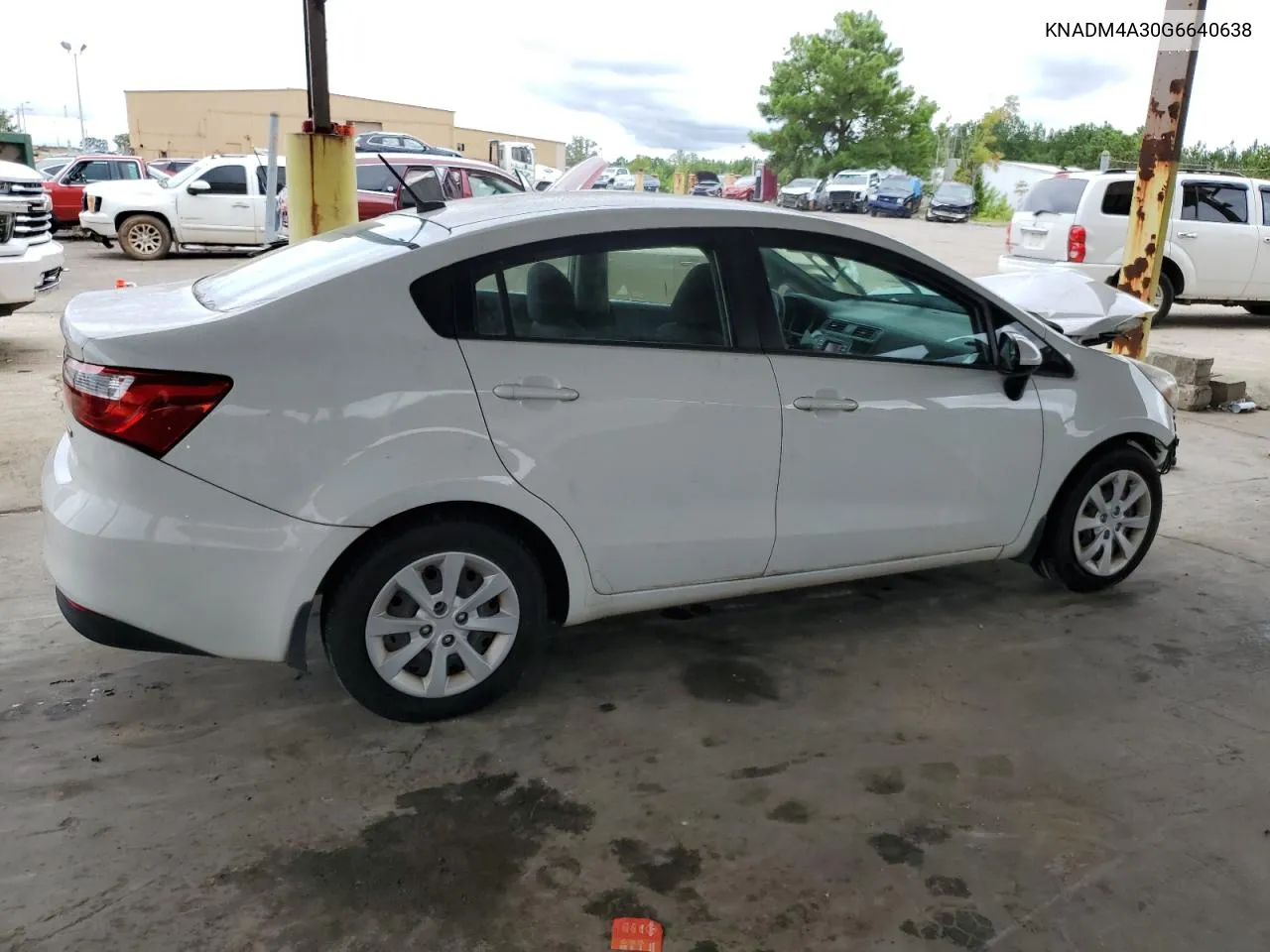 KNADM4A30G6640638 2016 Kia Rio Lx