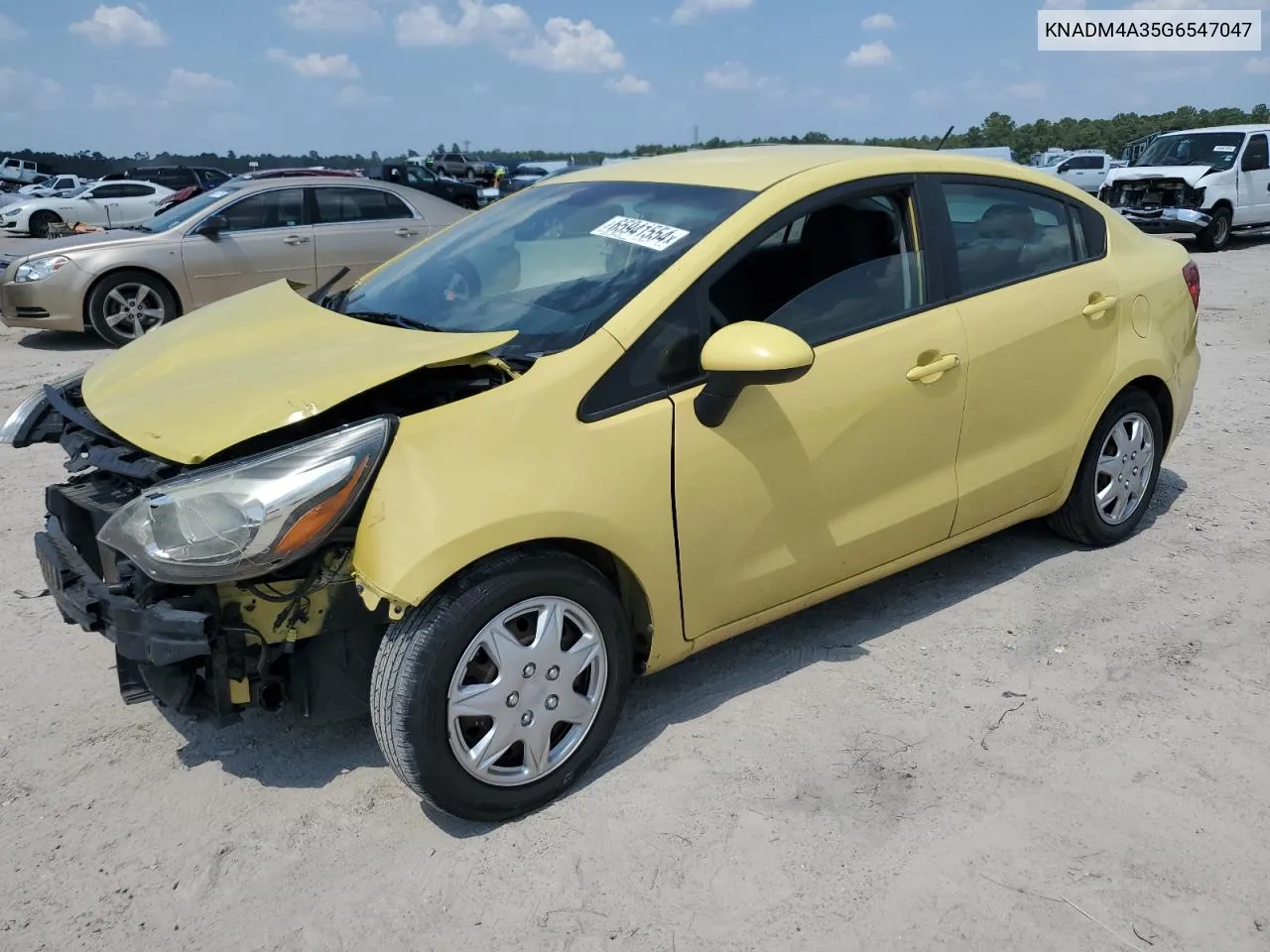 KNADM4A35G6547047 2016 Kia Rio Lx