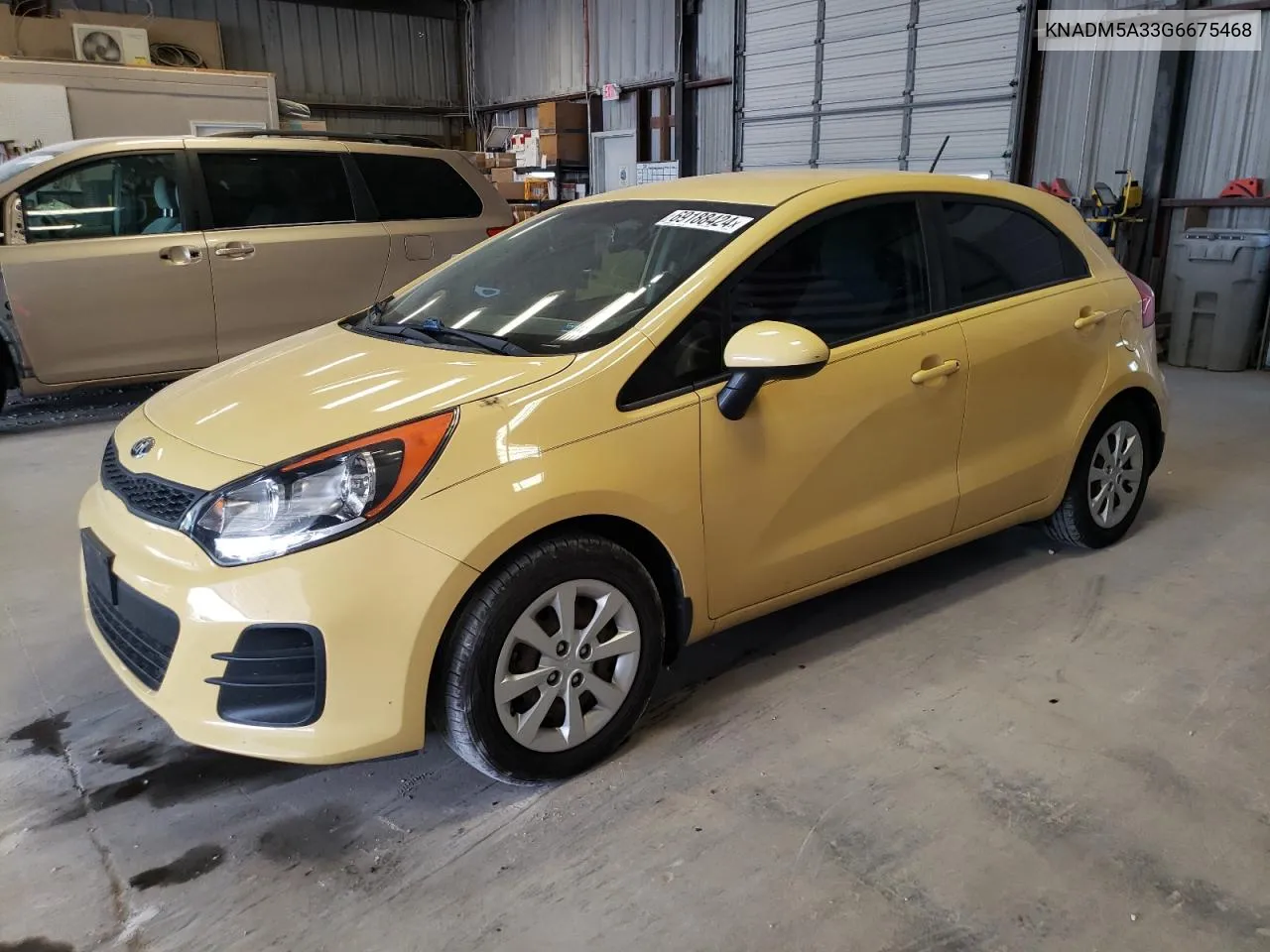 KNADM5A33G6675468 2016 Kia Rio Lx