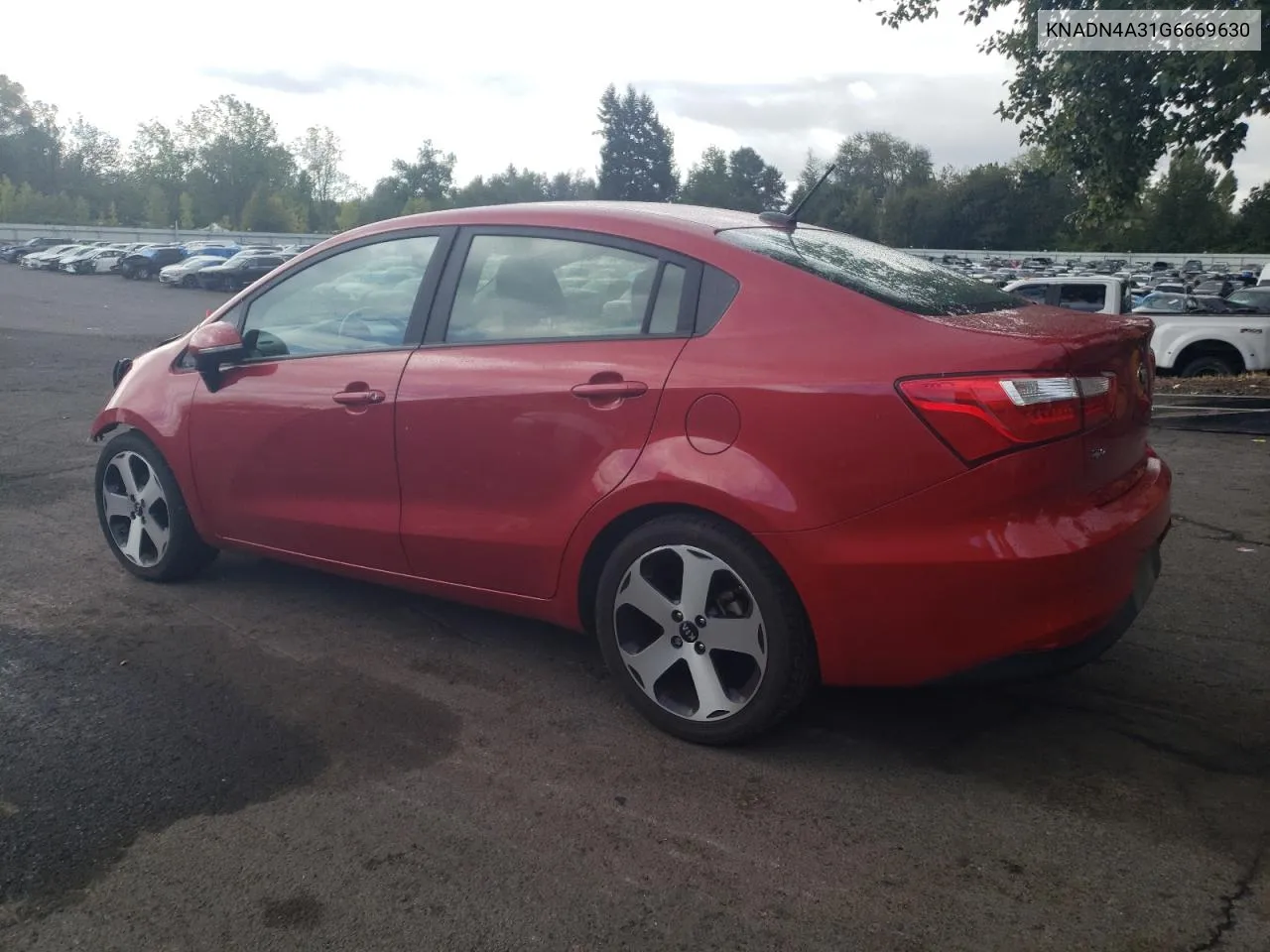 KNADN4A31G6669630 2016 Kia Rio Ex