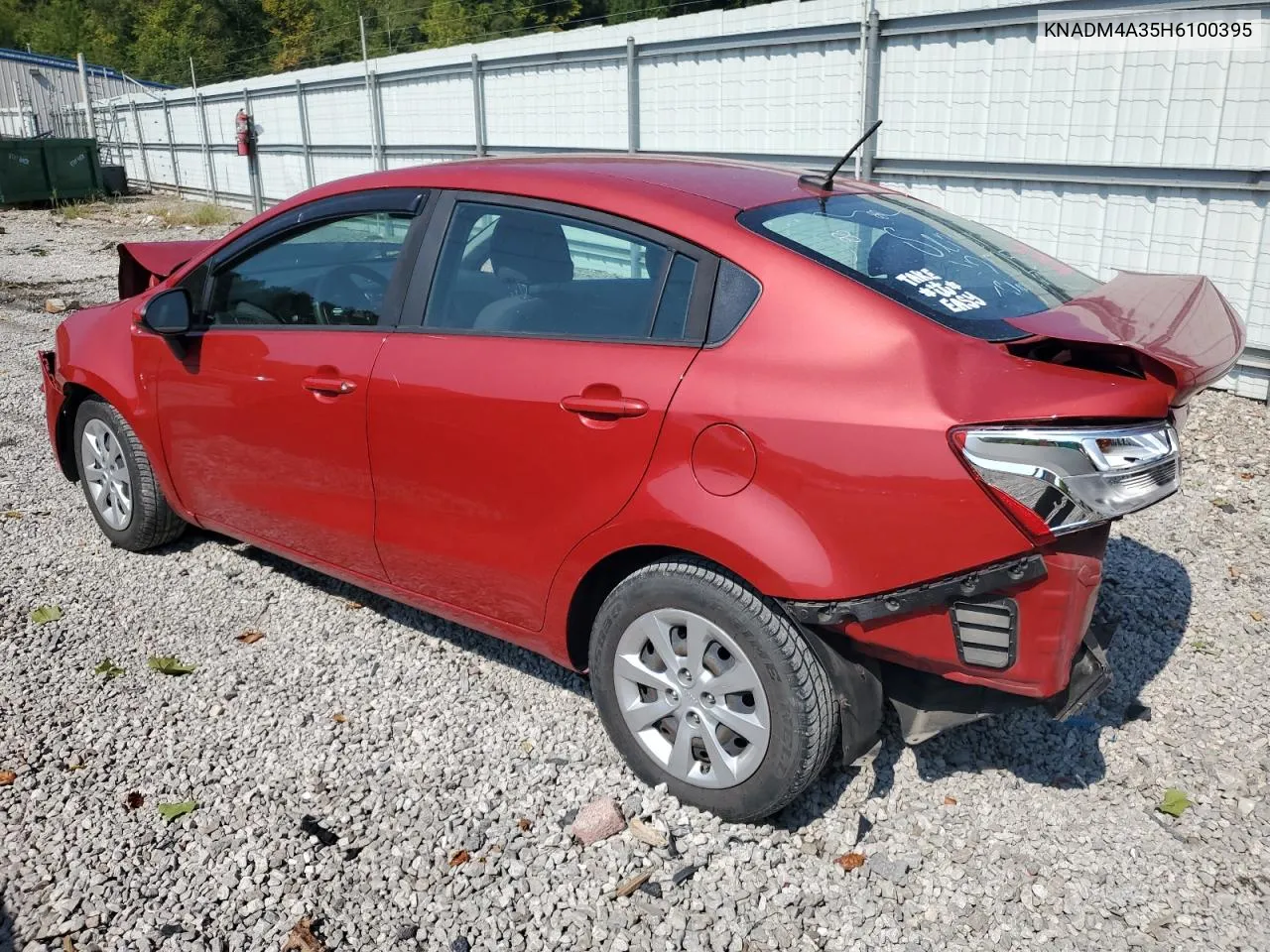 KNADM4A35H6100395 2017 Kia Rio Lx