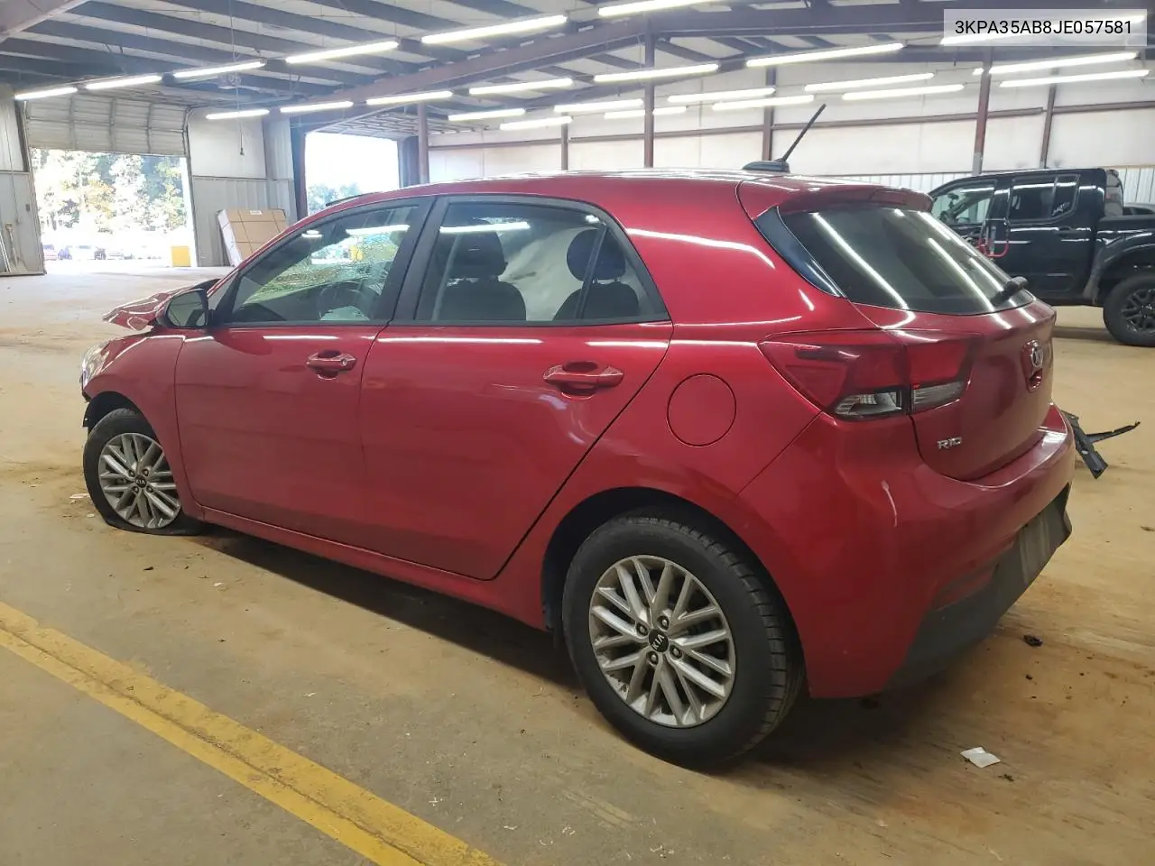 3KPA35AB8JE057581 2018 Kia Rio Ex