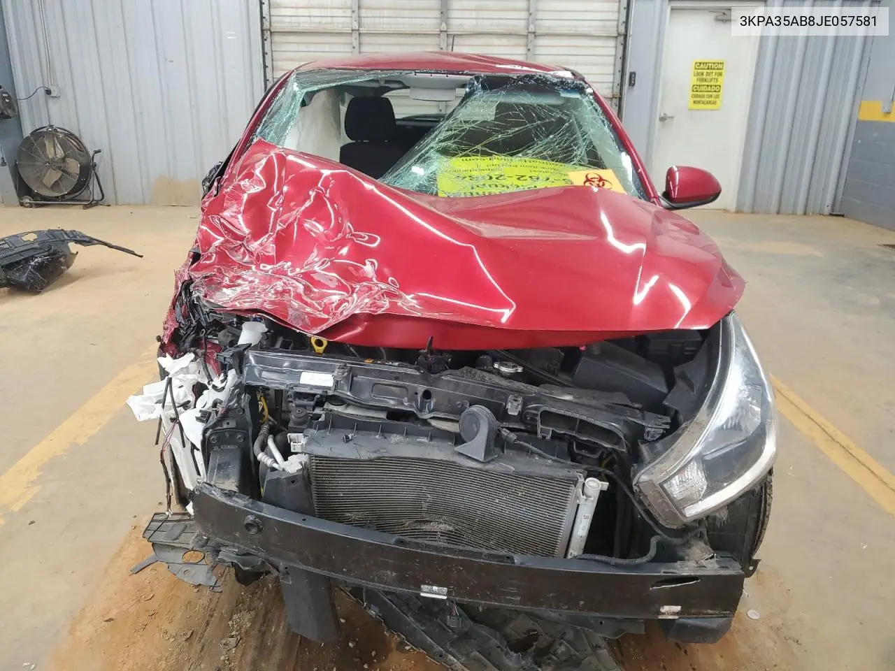 3KPA35AB8JE057581 2018 Kia Rio Ex