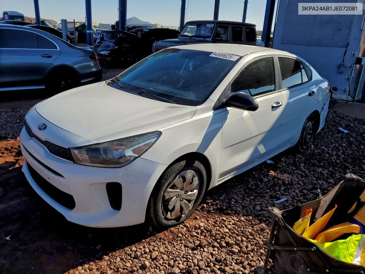 3KPA24AB1JE072081 2018 Kia Rio Lx