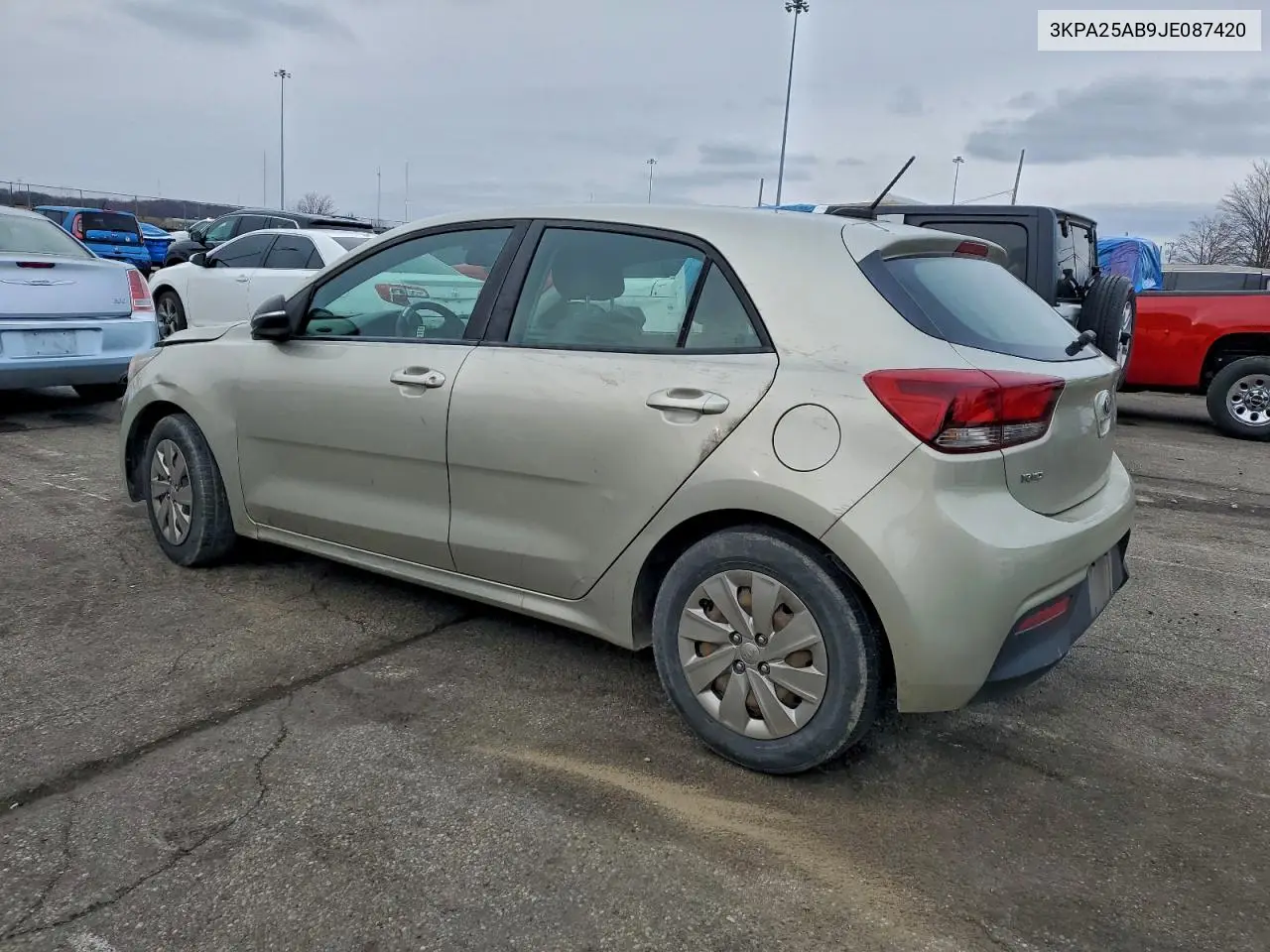 3KPA25AB9JE087420 2018 Kia Rio Lx