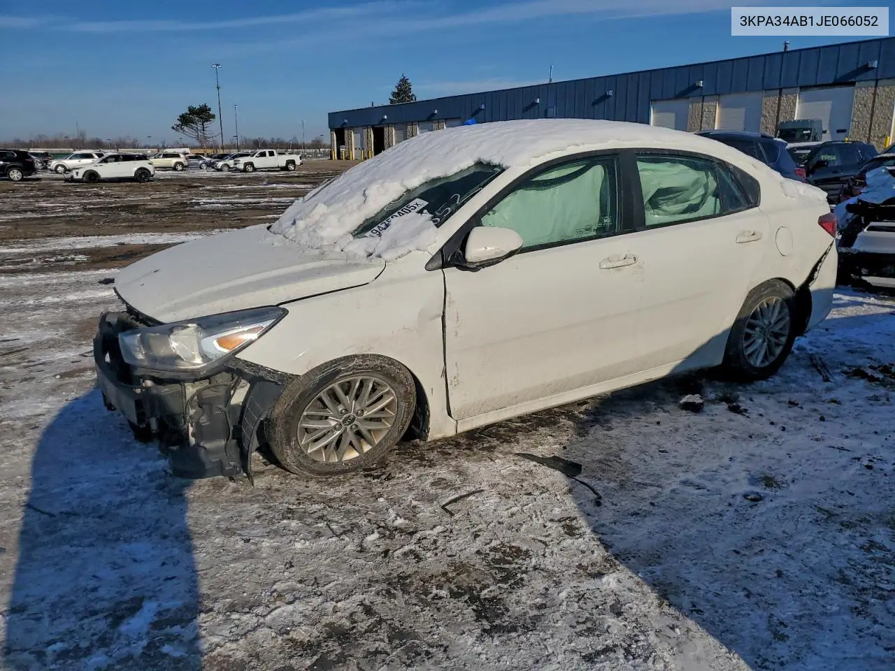 3KPA34AB1JE066052 2018 Kia Rio Ex