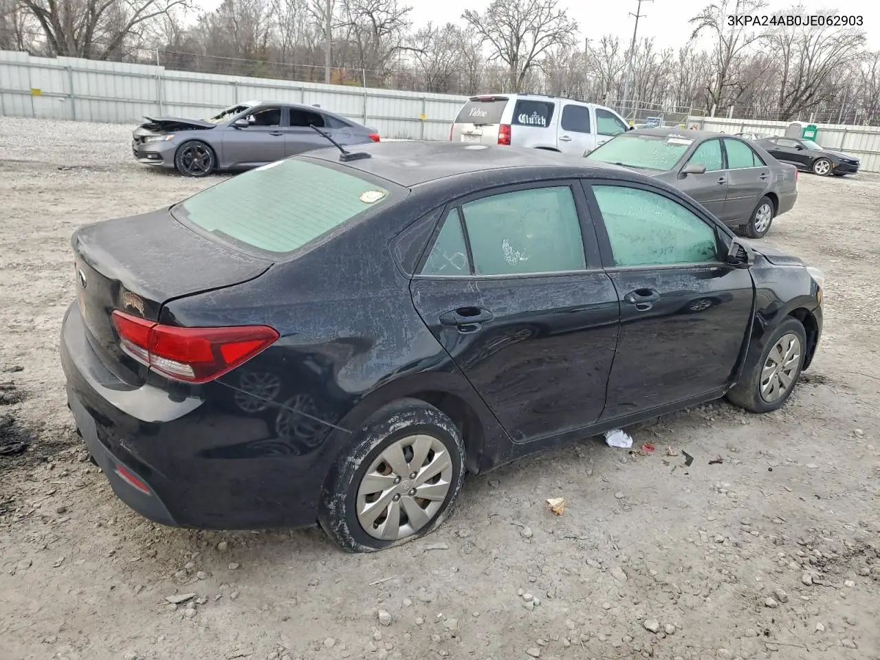 3KPA24AB0JE062903 2018 Kia Rio Lx