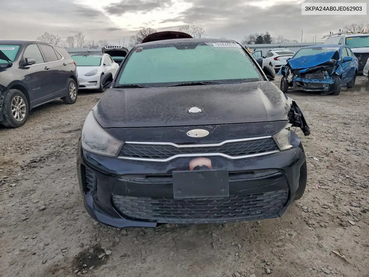 3KPA24AB0JE062903 2018 Kia Rio Lx