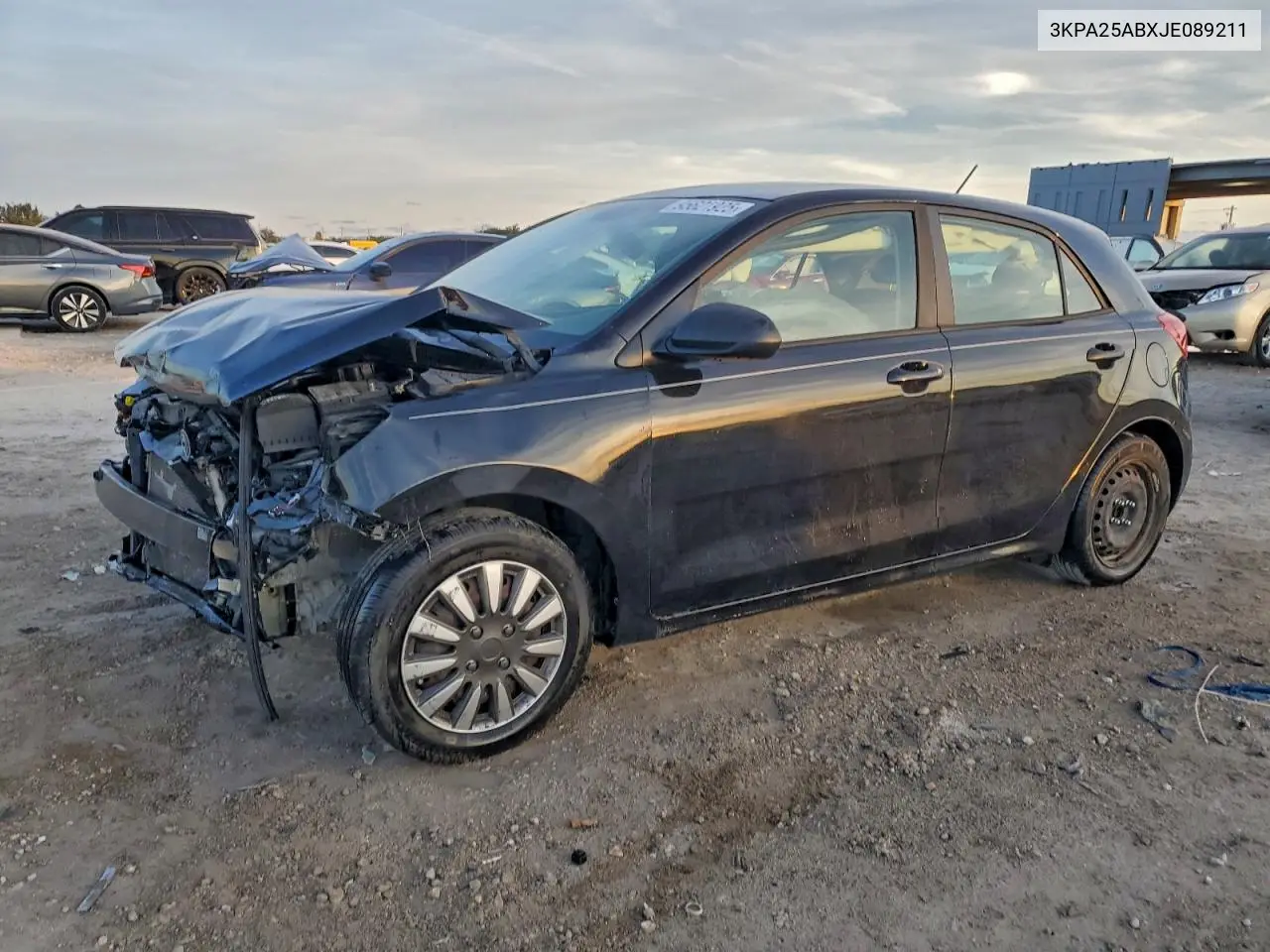 3KPA25ABXJE089211 2018 Kia Rio Lx