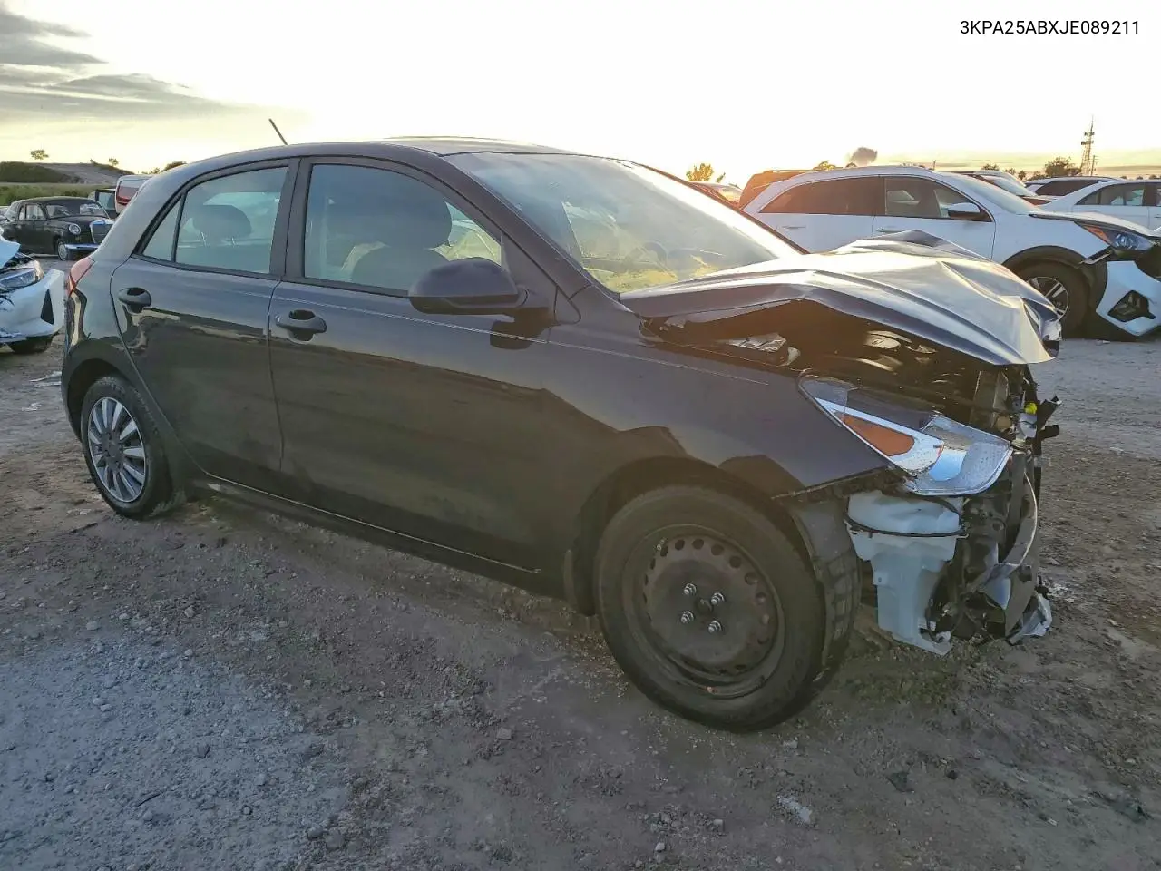 3KPA25ABXJE089211 2018 Kia Rio Lx