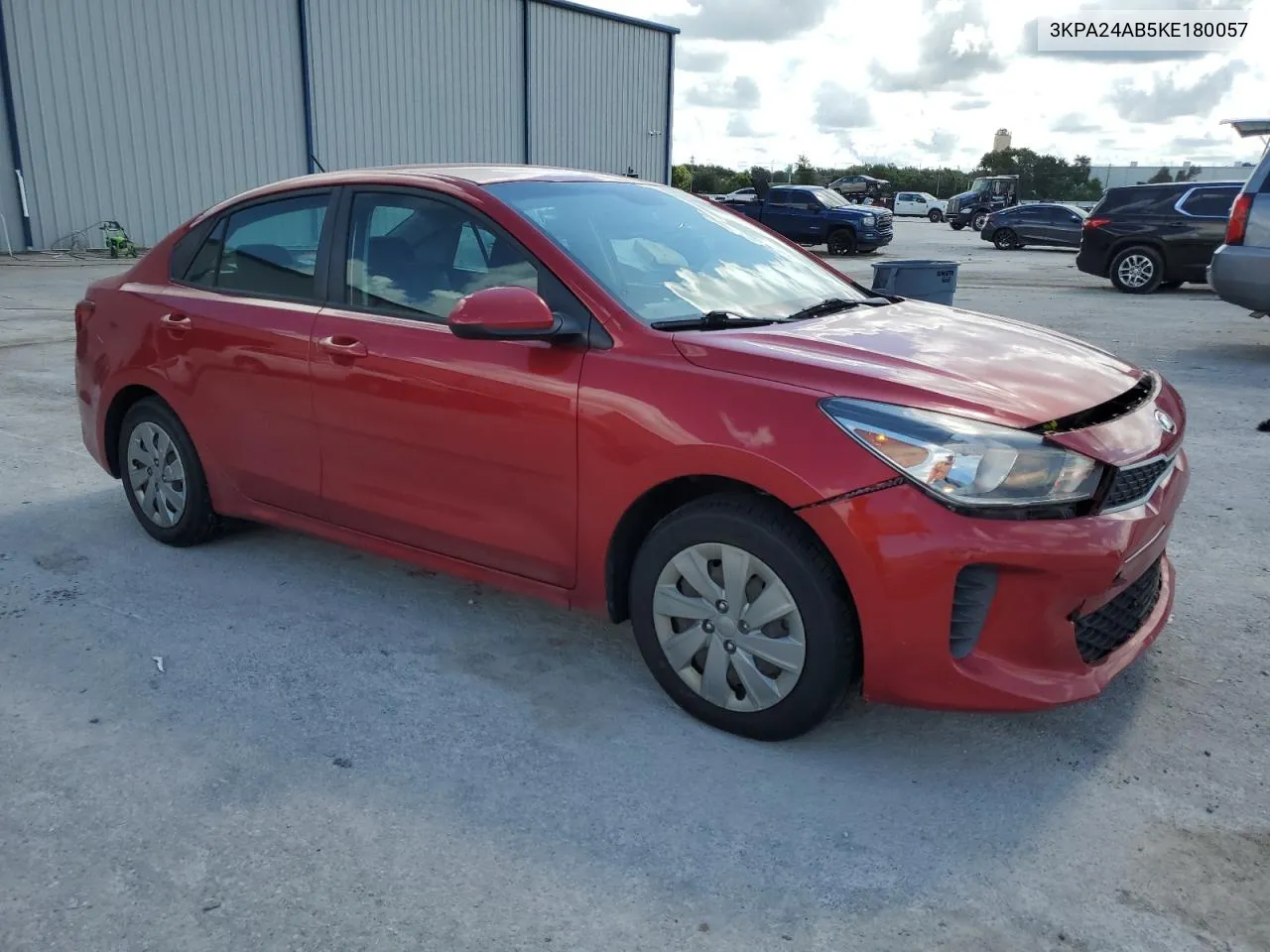 3KPA24AB5KE180057 2019 Kia Rio S