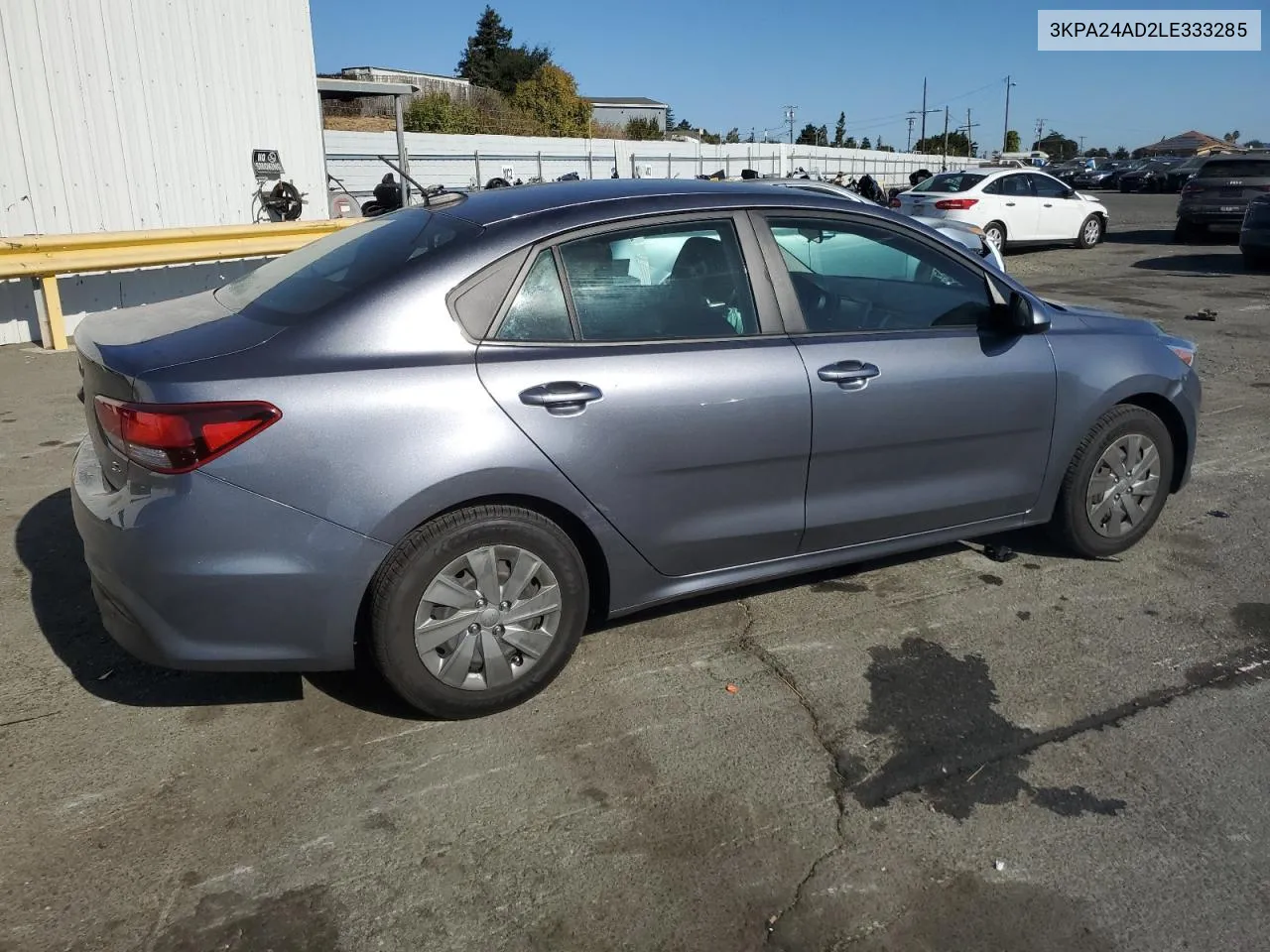 3KPA24AD2LE333285 2020 Kia Rio Lx