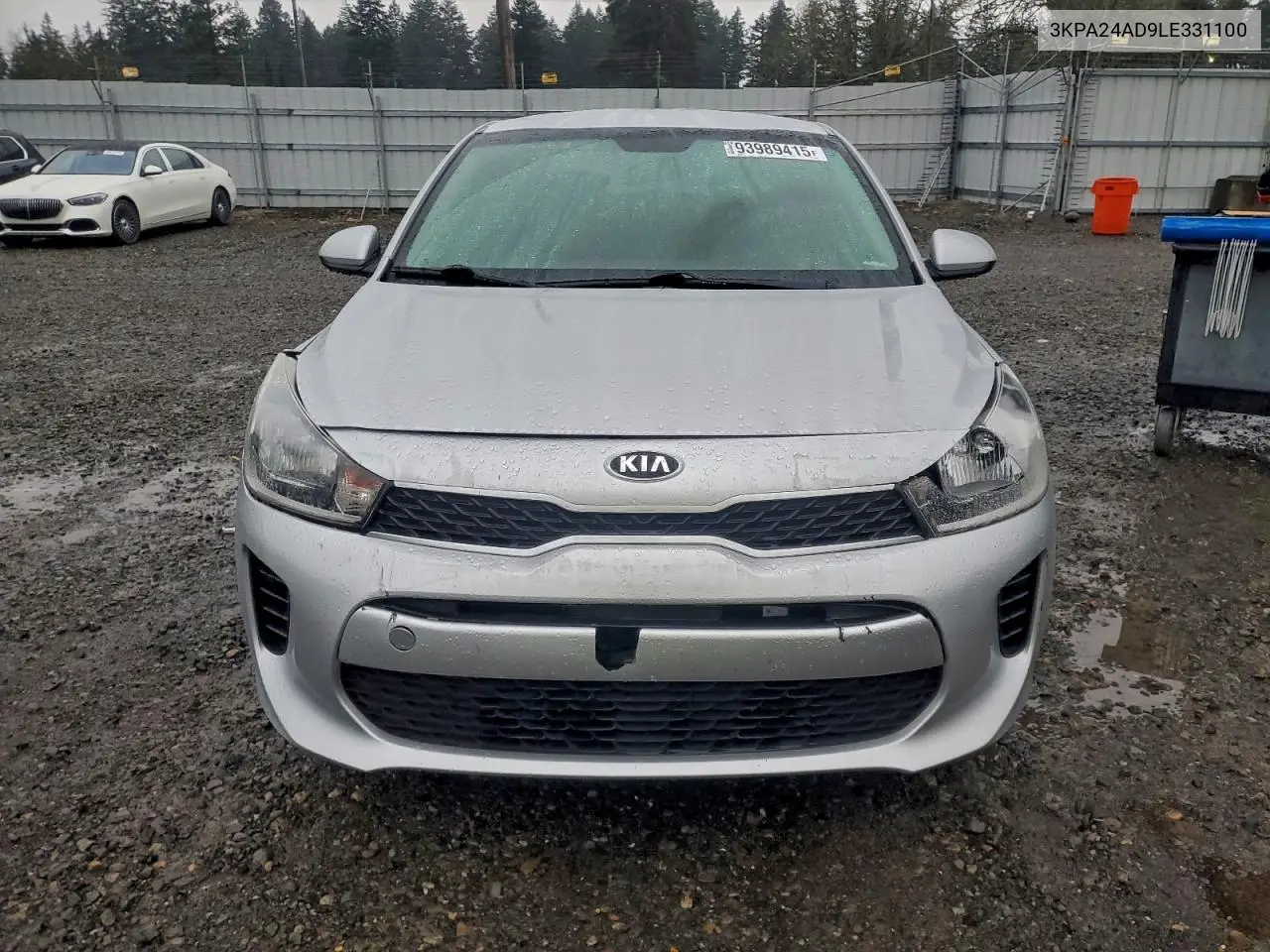 3KPA24AD9LE331100 2020 Kia Rio Lx