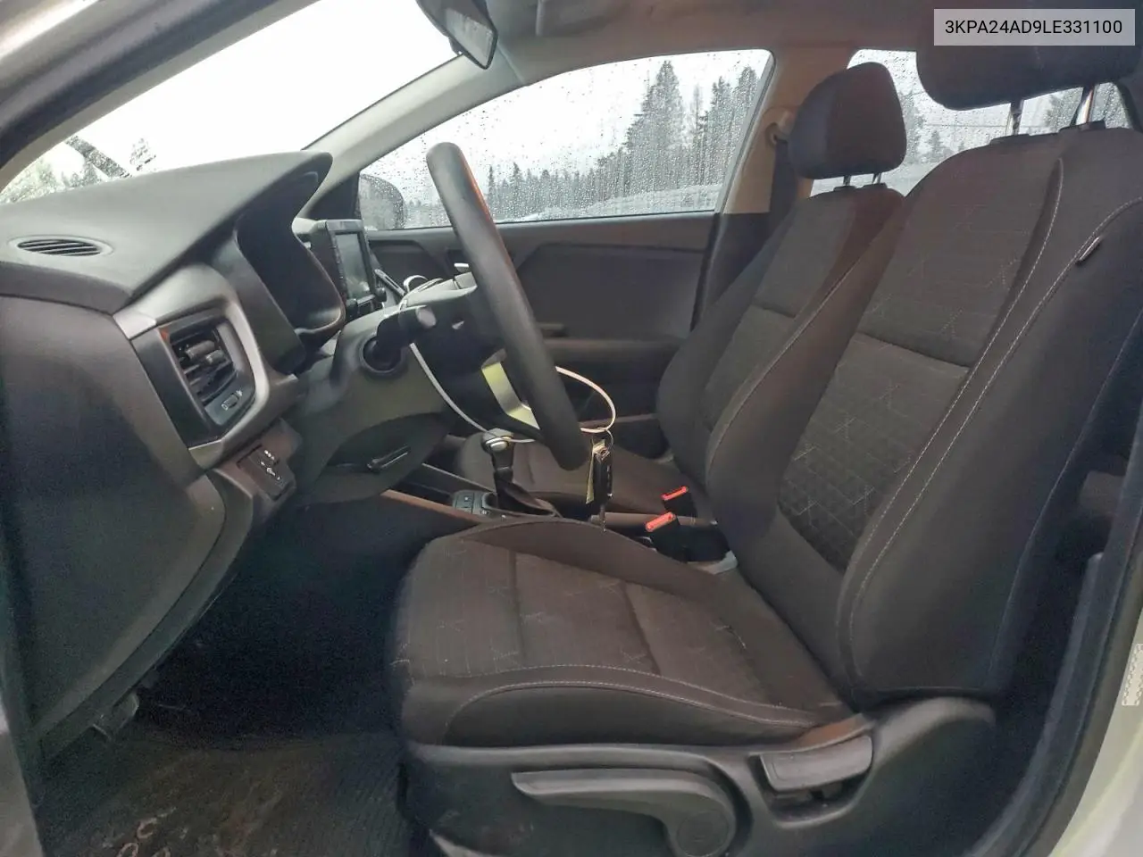 3KPA24AD9LE331100 2020 Kia Rio Lx
