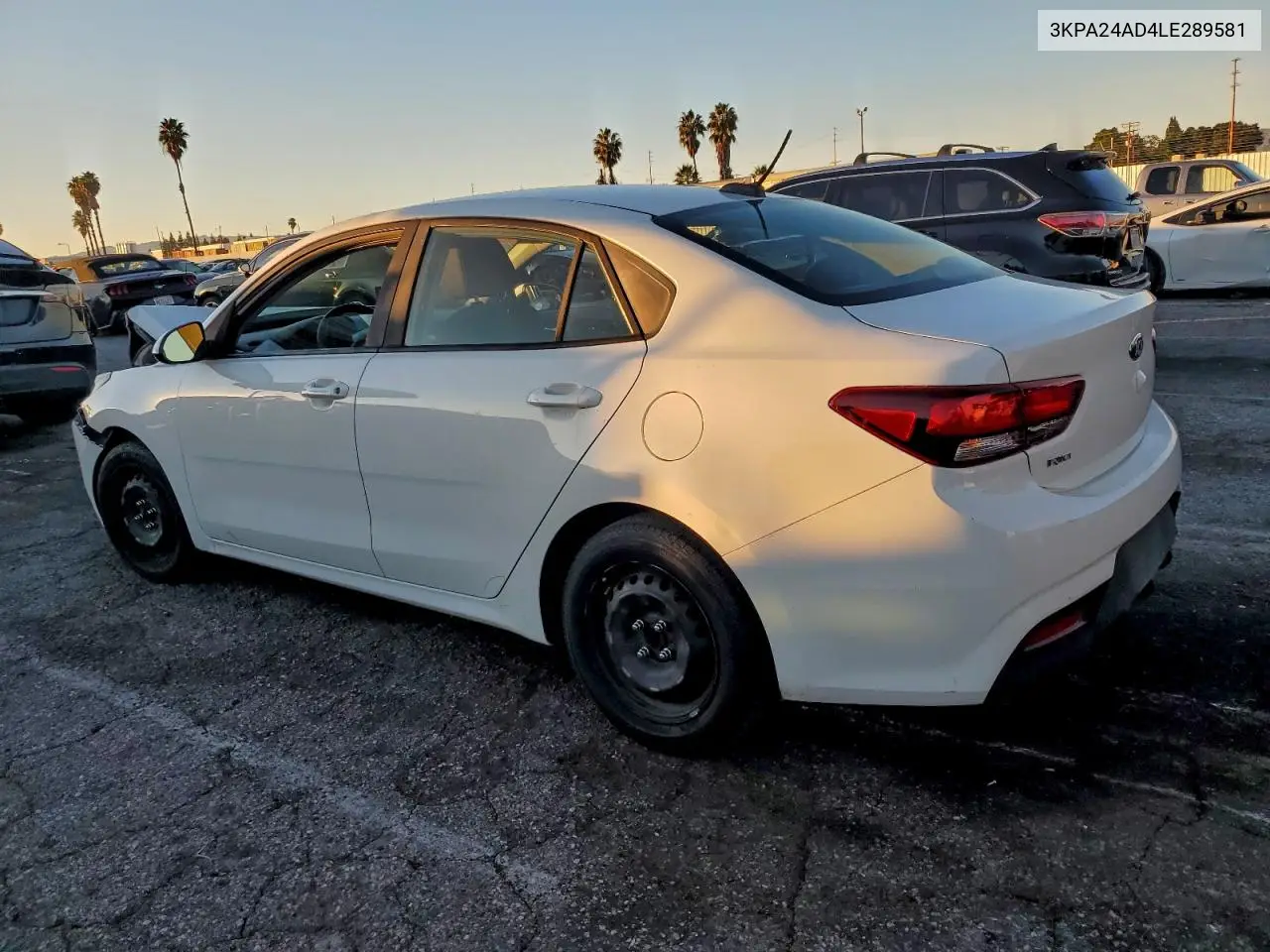 3KPA24AD4LE289581 2020 Kia Rio Lx