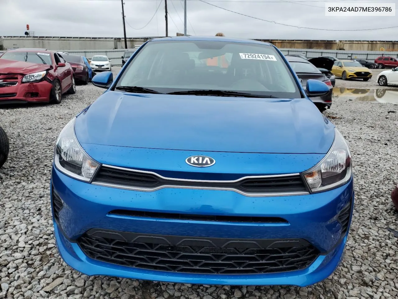 3KPA24AD7ME396786 2021 Kia Rio Lx