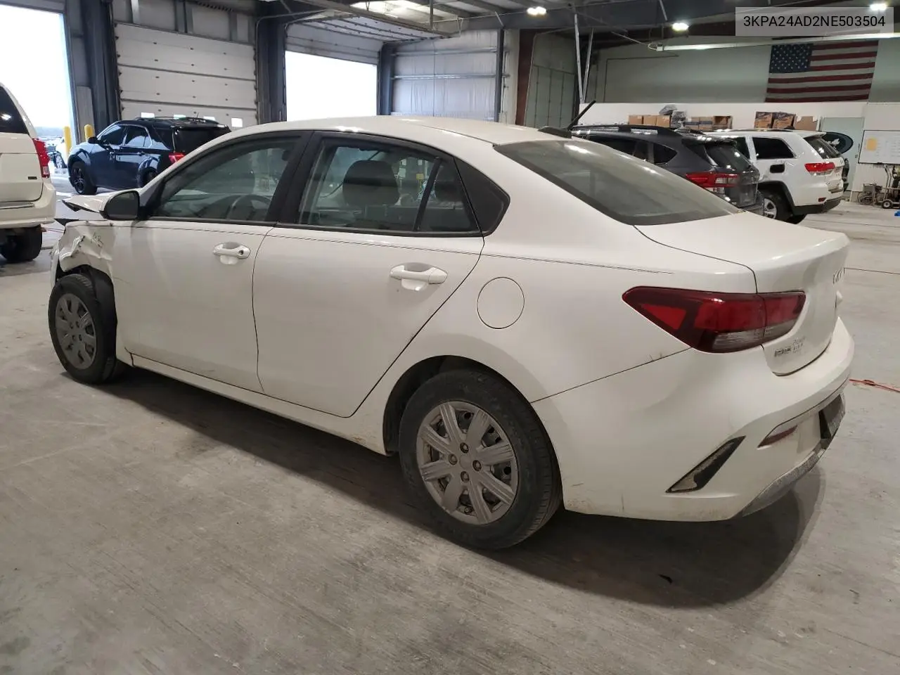 3KPA24AD2NE503504 2022 Kia Rio Lx