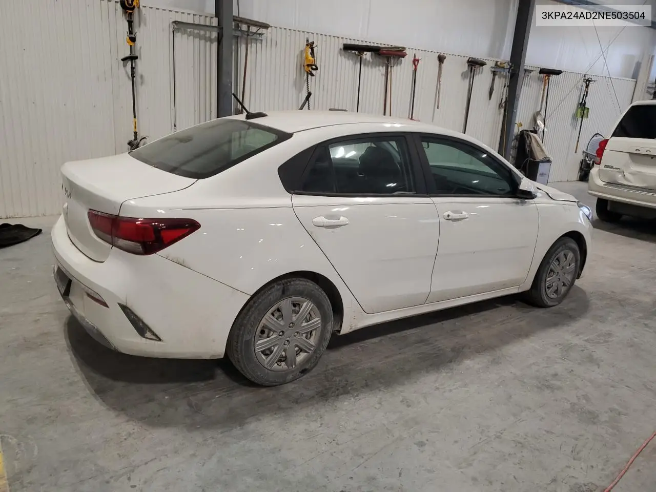 3KPA24AD2NE503504 2022 Kia Rio Lx