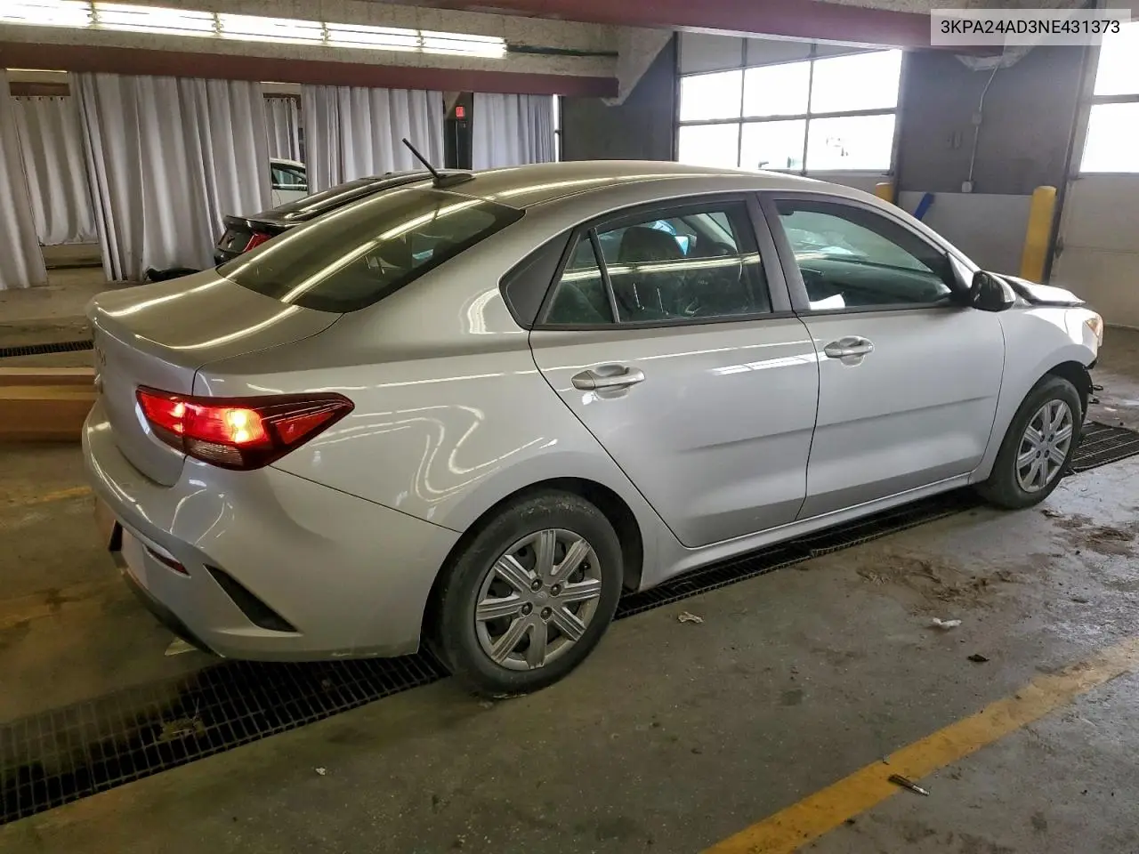 3KPA24AD3NE431373 2022 Kia Rio Lx
