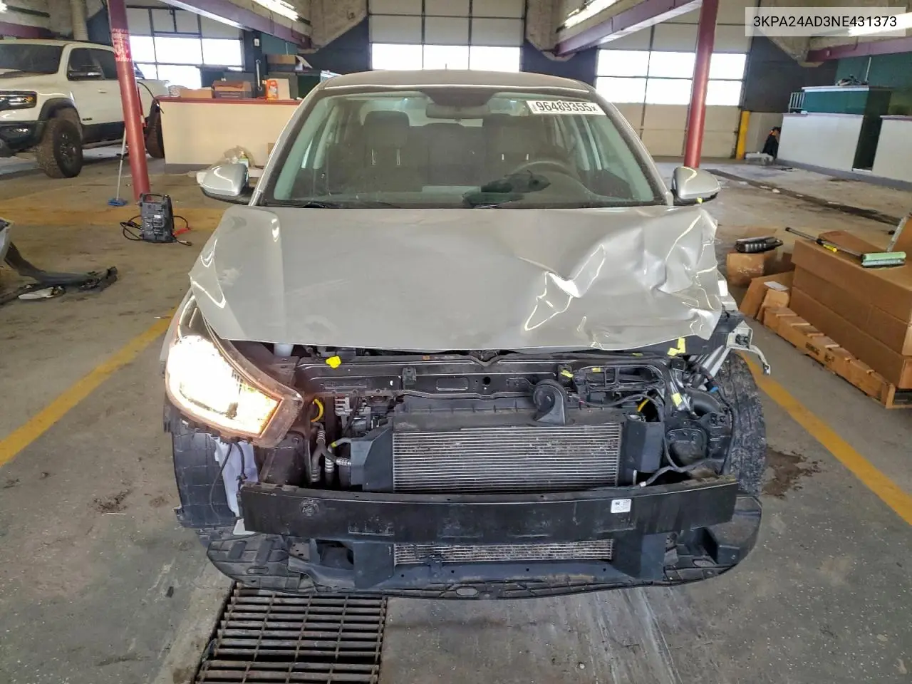 3KPA24AD3NE431373 2022 Kia Rio Lx