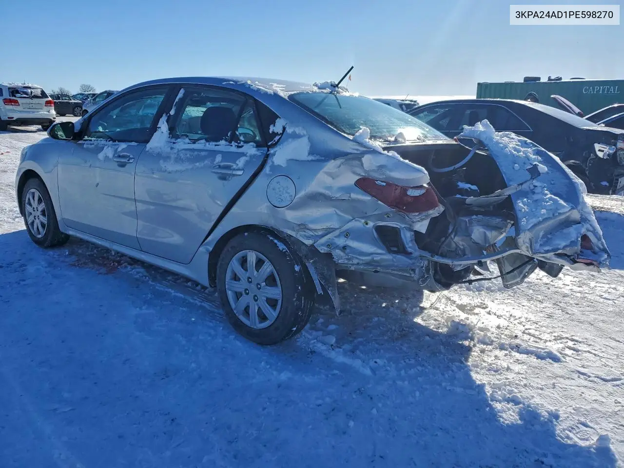 3KPA24AD1PE598270 2023 Kia Rio Lx