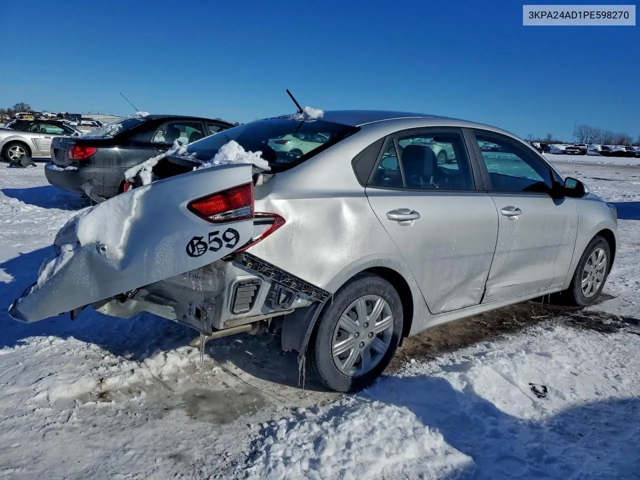 3KPA24AD1PE598270 2023 Kia Rio Lx