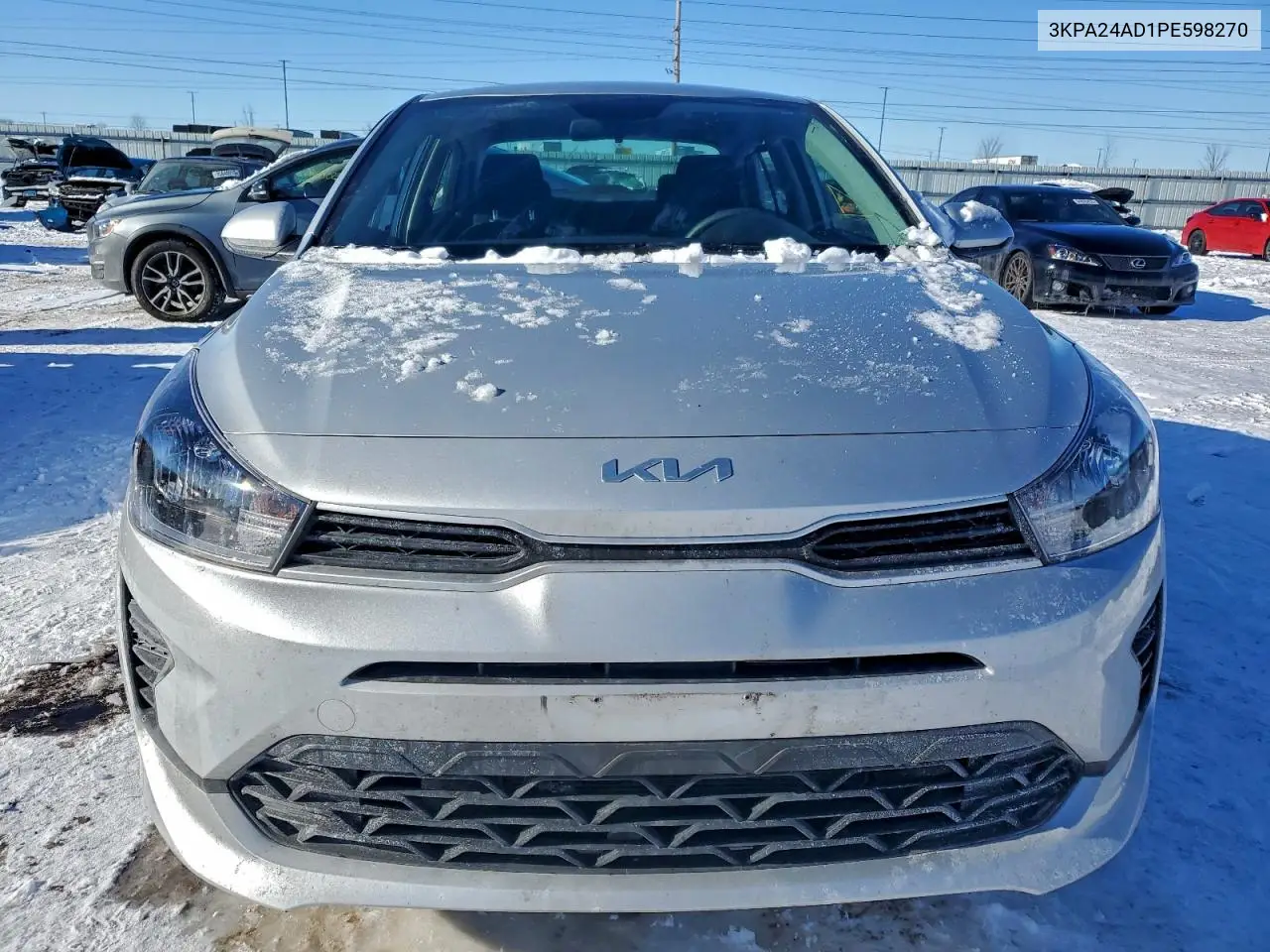 3KPA24AD1PE598270 2023 Kia Rio Lx